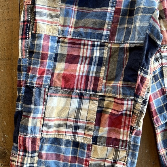 Janie and jack patchwork plaid pants - Picture 3 of 5